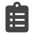 clipboard list icon small