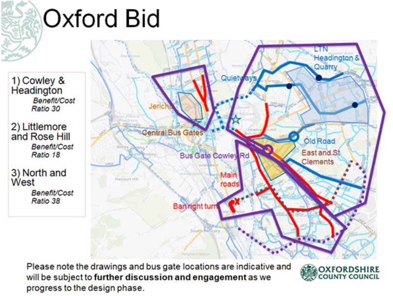 oxfordshire county council travel zones