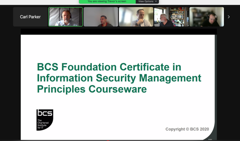 cybersecurity training session remote