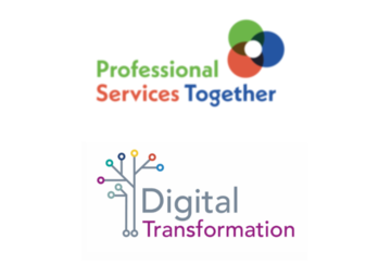Professional Services Together logo and Digital Transformation logo